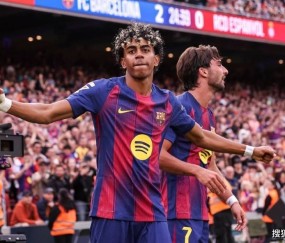 9分！皇马彻底没戏，西甲争冠关键战：巴萨4:1大胜，亚马尔造3球